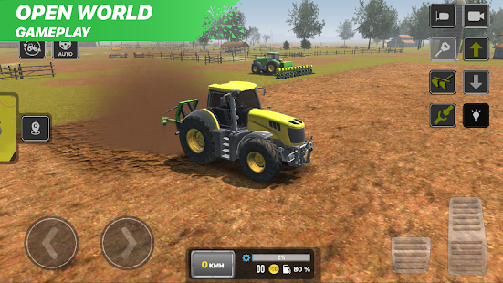 Farmer Simulator Tractor 2022(lots of gold coins) Game screenshot  6