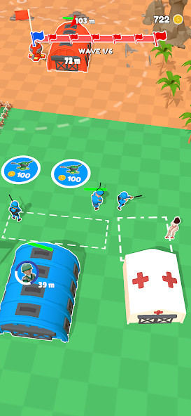 Army Invasion(Unlimited Money) screenshot image 2_modkill.com