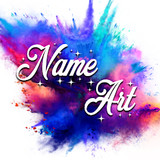Smoke Name Art Maker_playmods.net