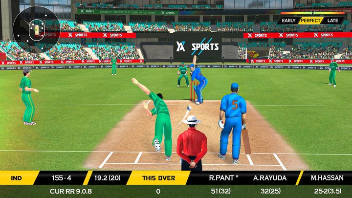 Real T20 Cricket Games 2023 Ảnh chụp màn hình trò chơi