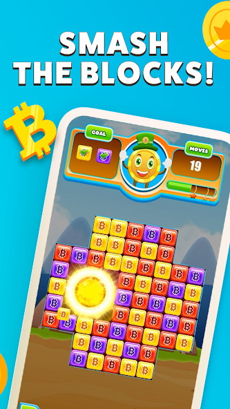 Bitcoin Blocks - Get Bitcoin!(No ads) screenshot image 4_modkill.com