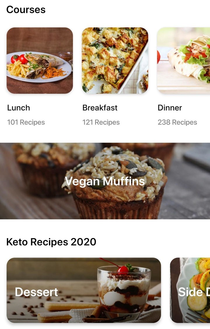 Vegetarian Recipes App