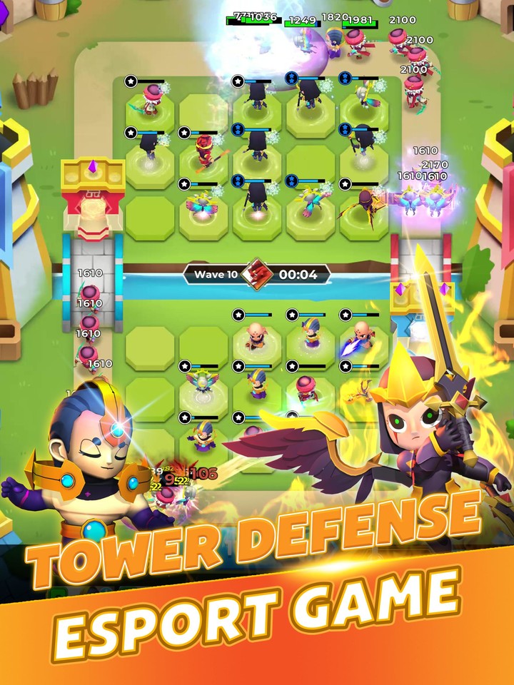 HeroesTD: Esport Tower Defense
