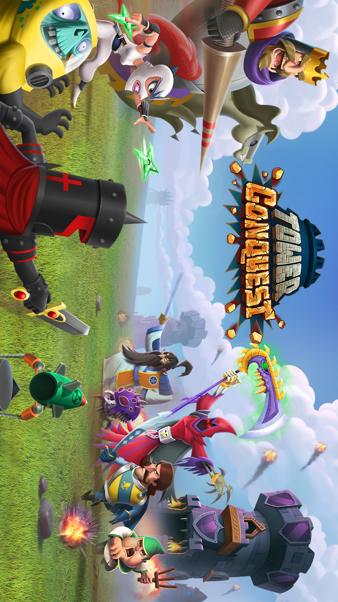 Tower Conquest: Tower Defense Strategy Games(Unlimited Money)