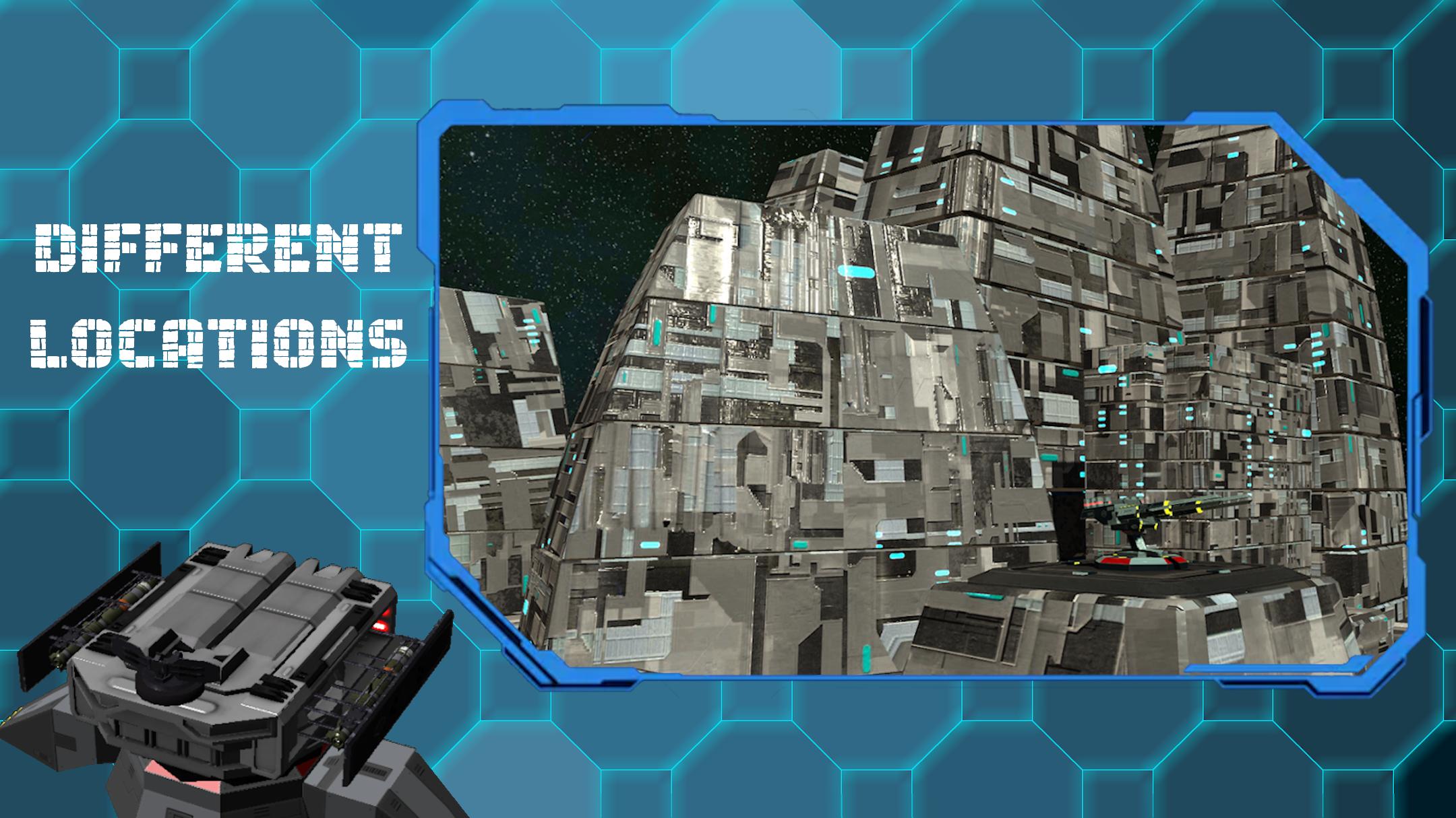Space Turret - Defense Point_playmods.net