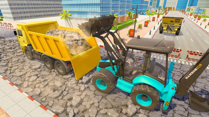 Futuristic Excavator Simulator