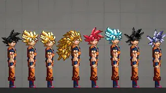 goku para Melon Playground modificaciones goku para Melon Playground modificaciones