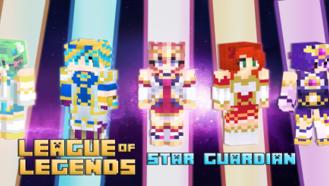 LOL - Star Guardian Updated - SkinPack For Minecraft Mods
